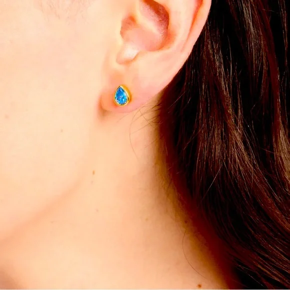 New kate spade new york
Gold-Tone Bubbly Bezel Stud Earrings - Picture 3 of 6